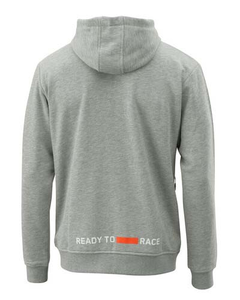 Orange Fluids Zip Hoody