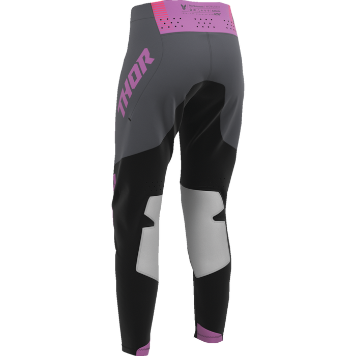Ladies Sportmode Velocity Pants - Black/Orchird