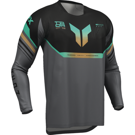 Thor Launchmode Air Raptor Jersey - Black/Charcoal