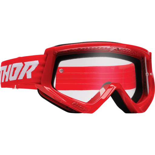 Thor Combat Racer Goggle - Red