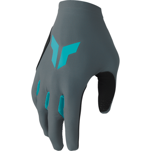 Thor Ladies Sportmode Gloves - Gray/Aqua