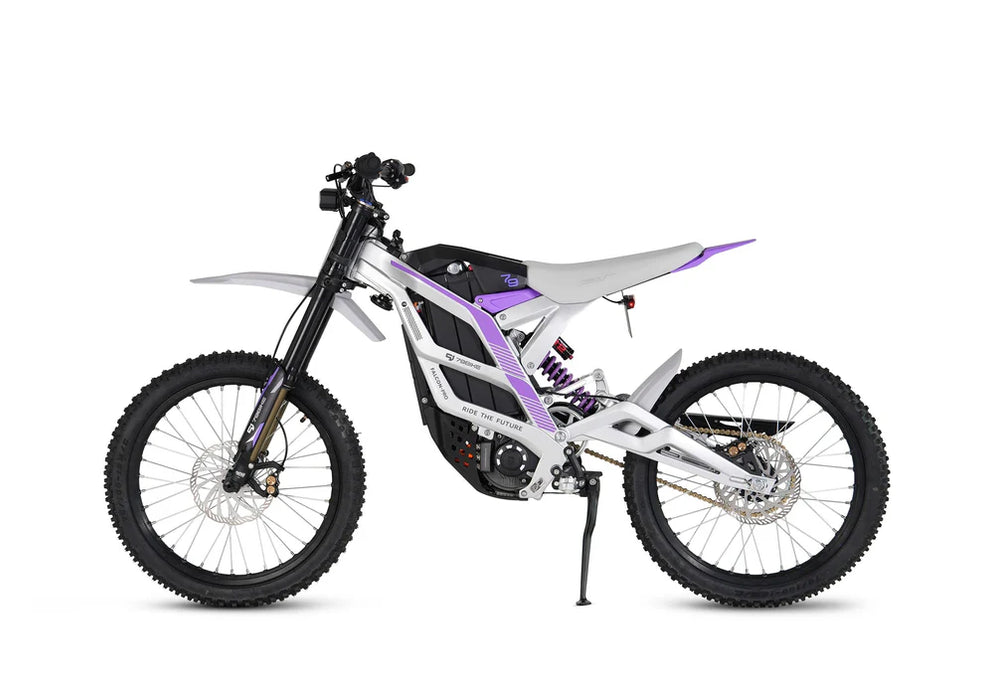 79BIKE FALCON PRO E-BIKE - SILVER/PURPLE