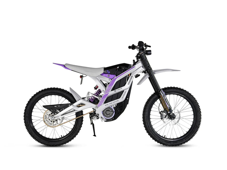 79BIKE FALCON PRO E-BIKE - SILVER/PURPLE
