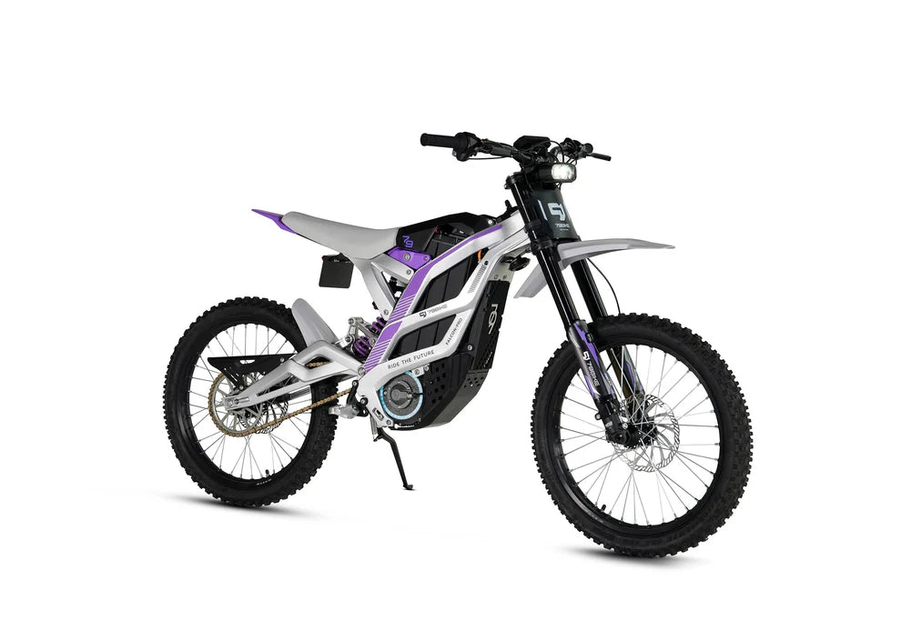 79BIKE FALCON PRO E-BIKE - SILVER/PURPLE