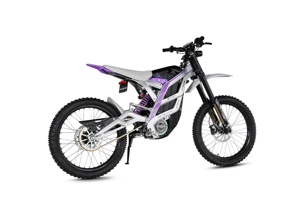 79BIKE FALCON PRO E-BIKE - SILVER/PURPLE