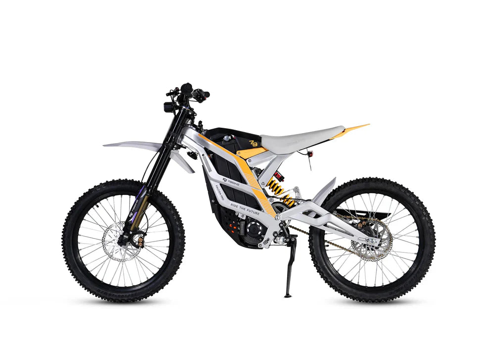 79BIKE FALCON PRO E-BIKE - SILVER/YELLOW