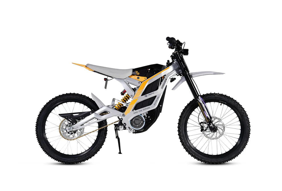 79BIKE FALCON PRO E-BIKE - SILVER/YELLOW