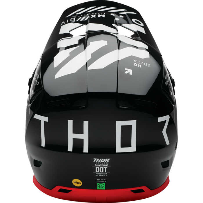 Reflex Sport Strike Helmet - Black/Red
