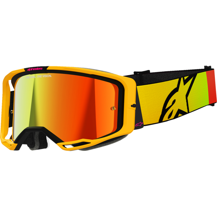 Alpinestars Vision 8 Corp Goggle - Yellow/Pink