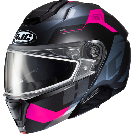 I91 Electric Shield Helmet - Matte Pink/Grey
