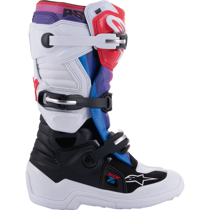 Alpinestars Youth Tech 7S Youth Boots - Rainbow
