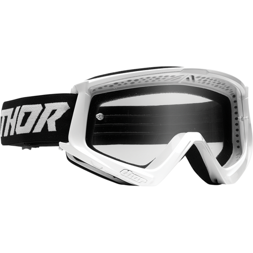 Youth Combat Racer Goggle - White
