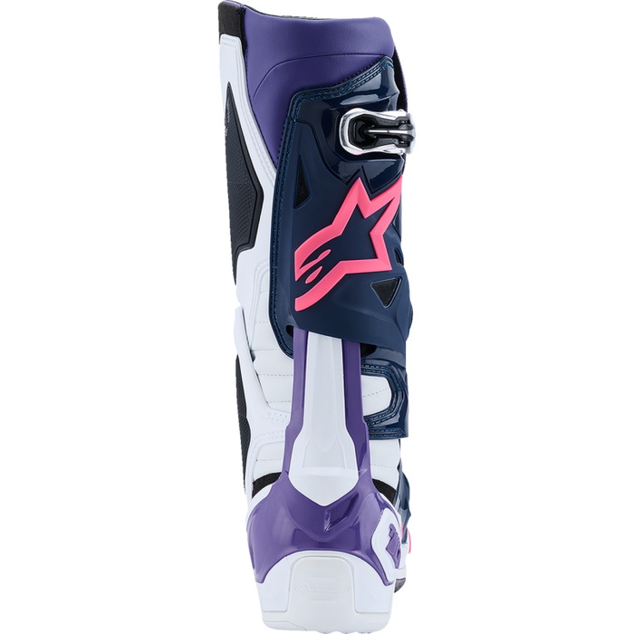 Tech 10 Boot - White/Navy/Violet/Pink