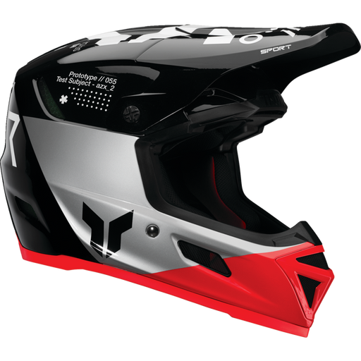 Reflex Sport Strike Helmet - Black/Red