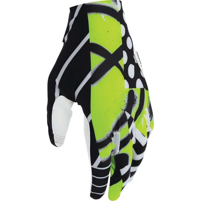 Sportmode Anarchy Gloves - Black/White/Yellow