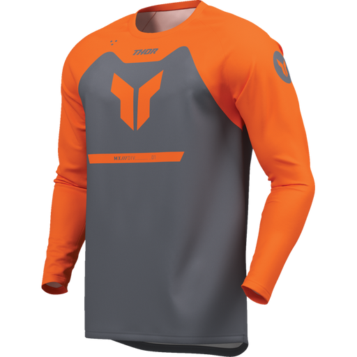 Ridemode Menace Jersey - Charcoal/Orange