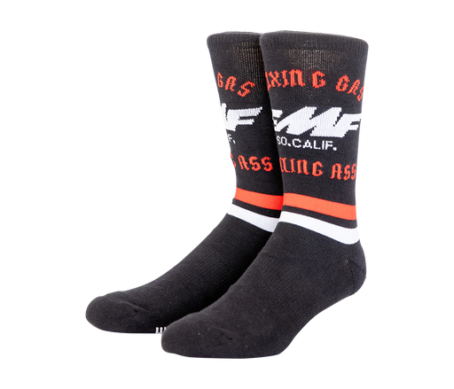 FMF BLACK LETTER SOCK