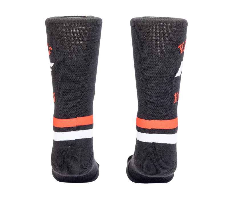 FMF BLACK LETTER SOCK