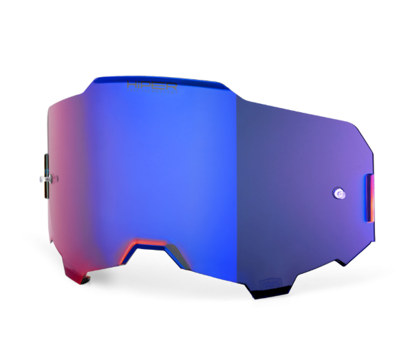 ARMEGA / ARMATIC REPLACEMENT - HIPER MIRROR BLUE LENS