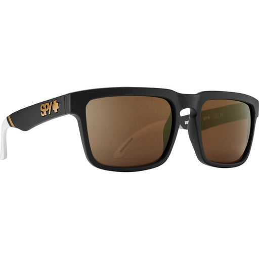 HELM Sunglasses - Matte Black/White