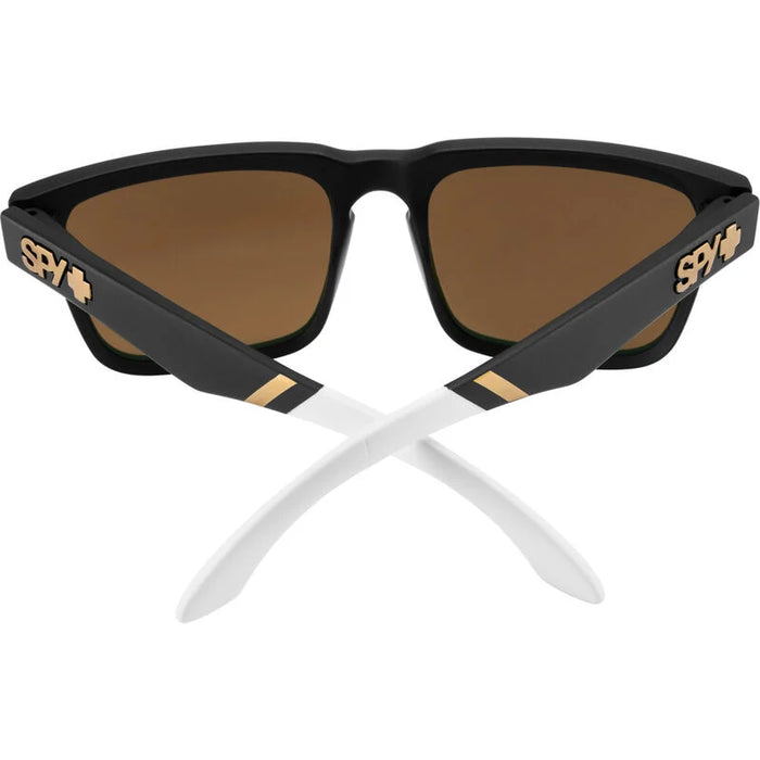 HELM Sunglasses - Matte Black/White