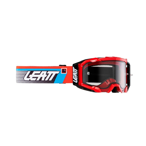 VELOCITY 5.5 RED LIGHT GREY GOGGLE