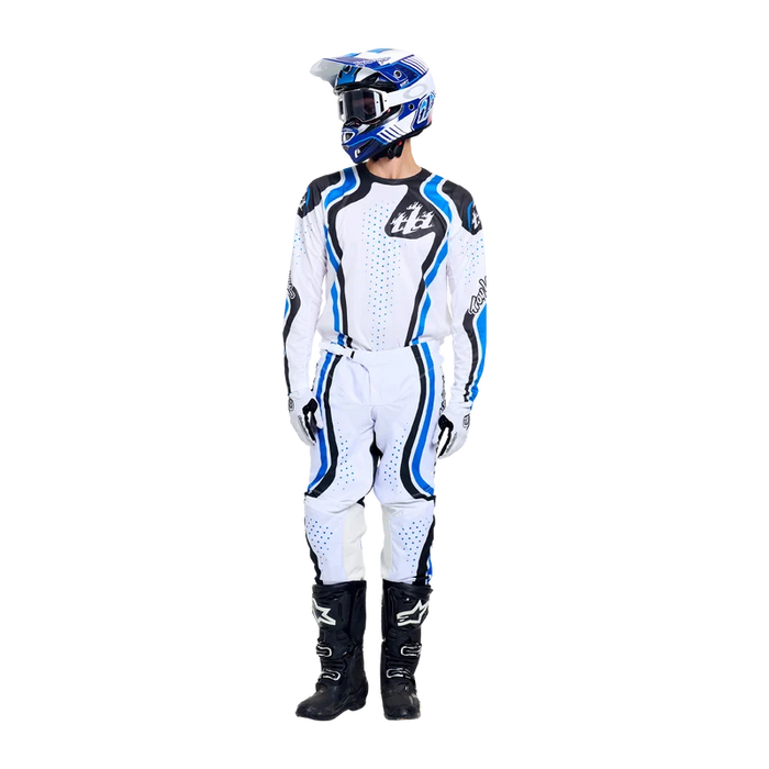 Troy Lee Designs GP Pro LS Jersey Roller White / Blue