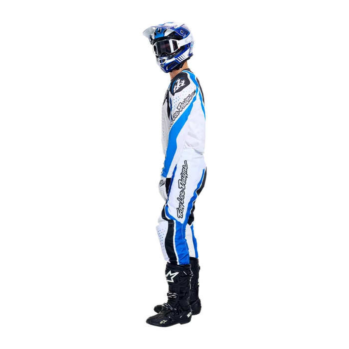 Troy Lee Designs GP Pro LS Jersey Roller White / Blue