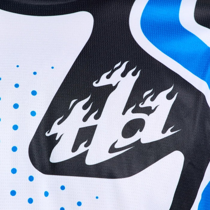 Troy Lee Designs GP Pro LS Jersey Roller White / Blue