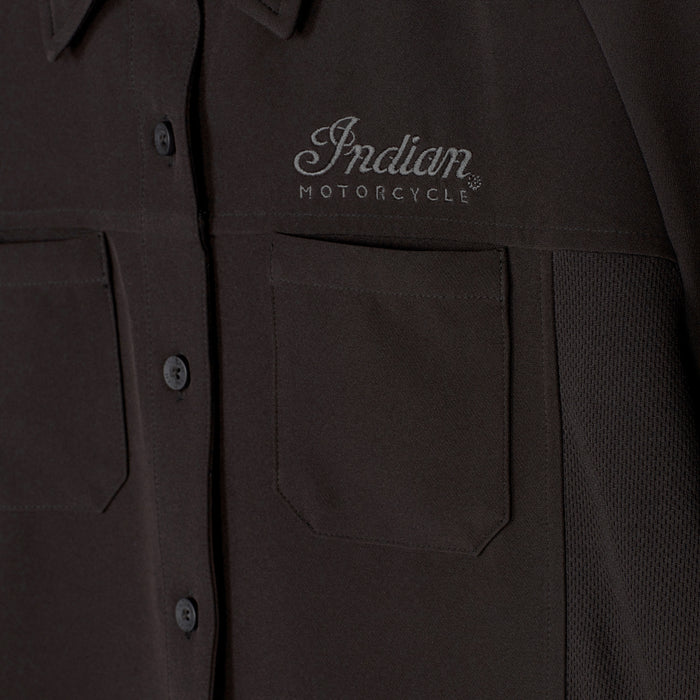 Indian Motorcycle Ladies Performance Headdress Shirt - Black