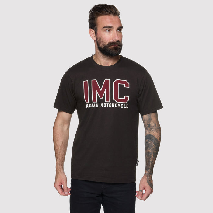 Indian Motorcycle Men's IMC Printed Logo Tee - Black