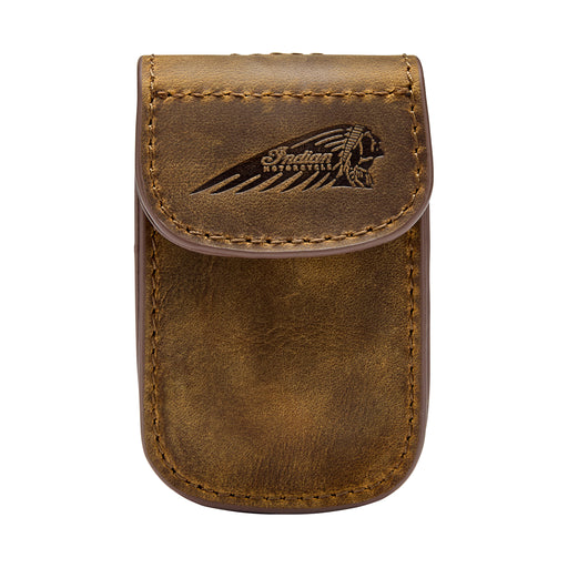 Indian Motorcycle Leather Key Fob Carrier