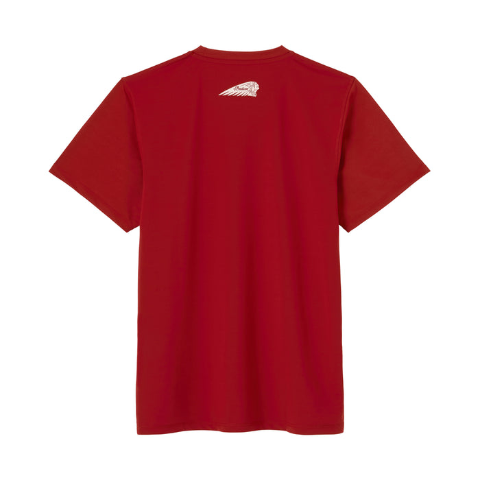 Indian Motorcycle Men's Circle Script Tee - Red