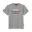 Indian Motorcycle Men's Tri Color Logo Tee - Gray