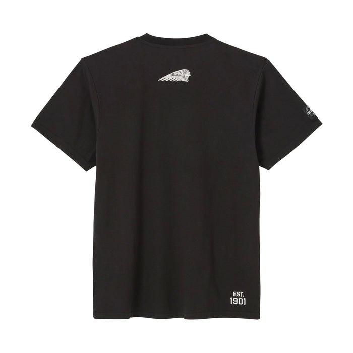 Indian Motorcycle Men's IMC Printed Logo Tee - Black