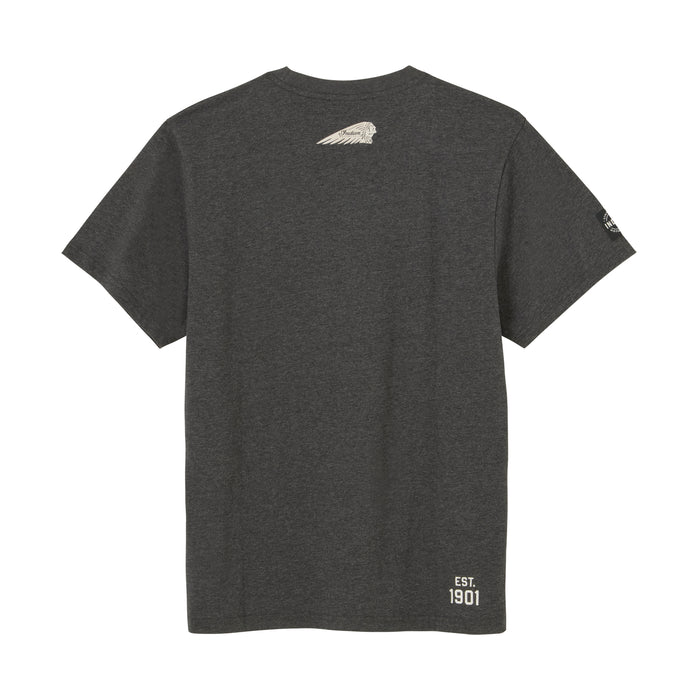 Indian Motorcycle Men's IMC Multiplied Logo Tee - Gray