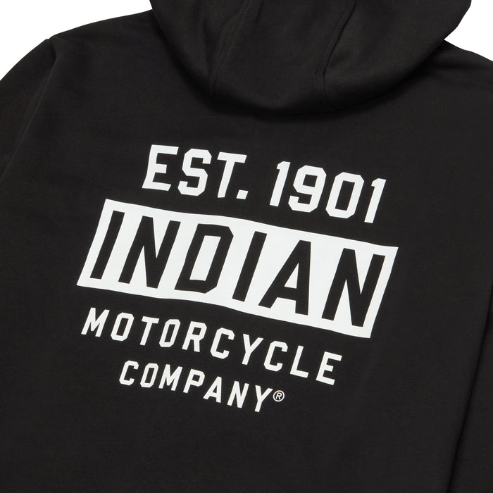 Indian Motorcycle Men's EST 1901 IMC Hoody - Black