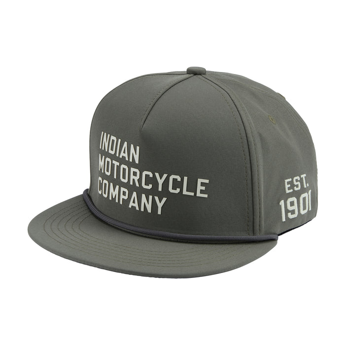 Indian Motorcycle Logo Flat Brim Cap