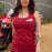 Indian Motorcycle Ladies Script Icon Tank - Red