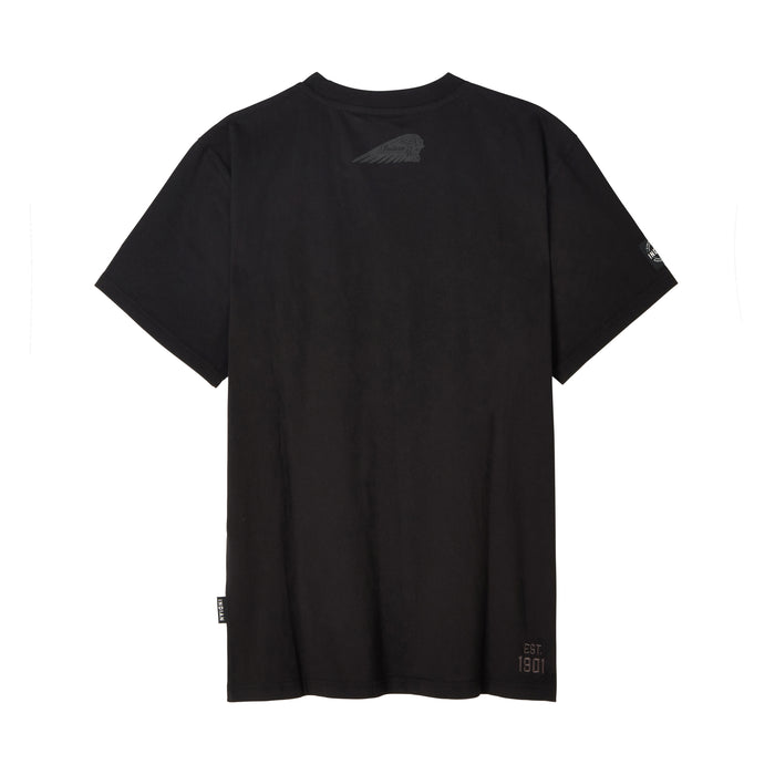 Indian Motorcycle Men's Circle Block Icon Tee - Black