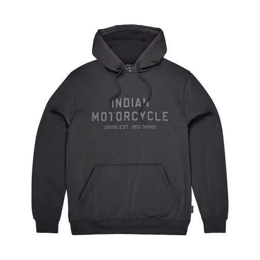 Indian Motorcycle Men's EST 1901 Print Hoody - Gray