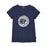 Indian Motorcycle Ladies Headdress Icon Tee - Navy