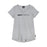 Indian Motorcycle Ladies Logo Back Pleat Tee - Grey