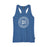 Indian Motorcycle Ladies 01 Icon Print Tank - Blue