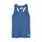 Indian Motorcycle Ladies 01 Icon Print Tank - Blue