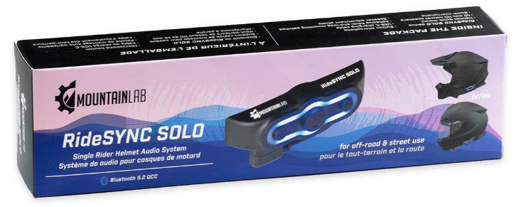 RideSYNC SOLO Bluetooth Helmet Speaker System