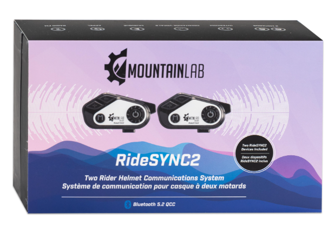 RideSYNC2 Two Rider Helmet Communications System