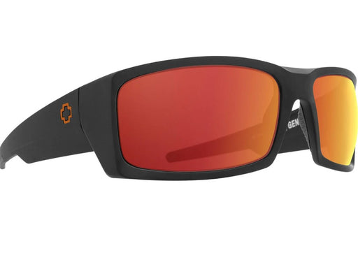 Spy Optics General Sunglasses - Dale Jr Matte Black with Happy Gray Green/Orange Spectra Lens