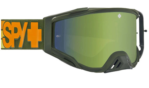 Spy Optics Foundation Plus - Matte Green w Smoke Olive Mirror & Clear Lens
