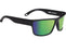 Spy Optics Rocky - Soft Matte Black w/Happy Bronze Polar with Green Mirror